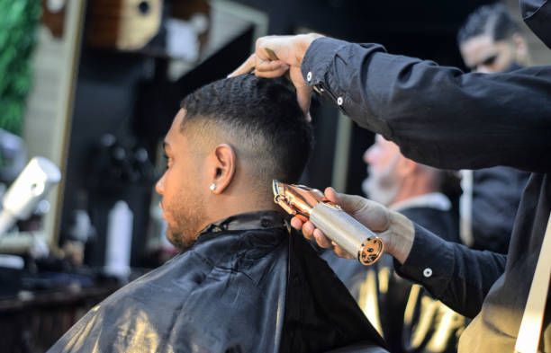 Stylish grooming lounge